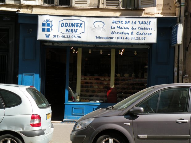  la maison des théières, rue de l'Odéon